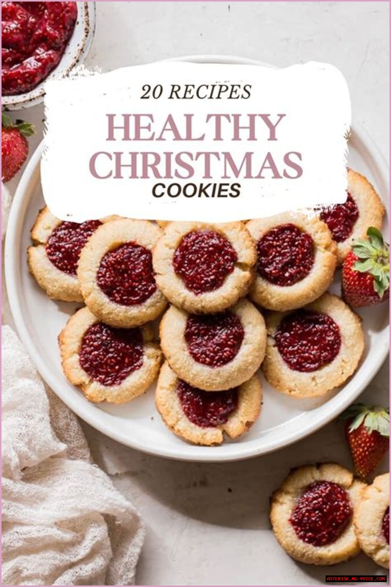 20 Healthy Christmas Cookies That Are Also Delicious
