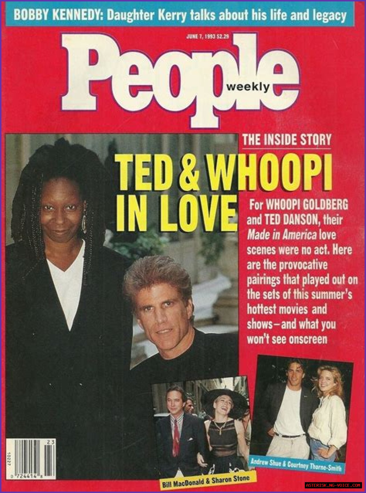 Ted Danson & Whoopi Goldberg Broke Up Before Roast