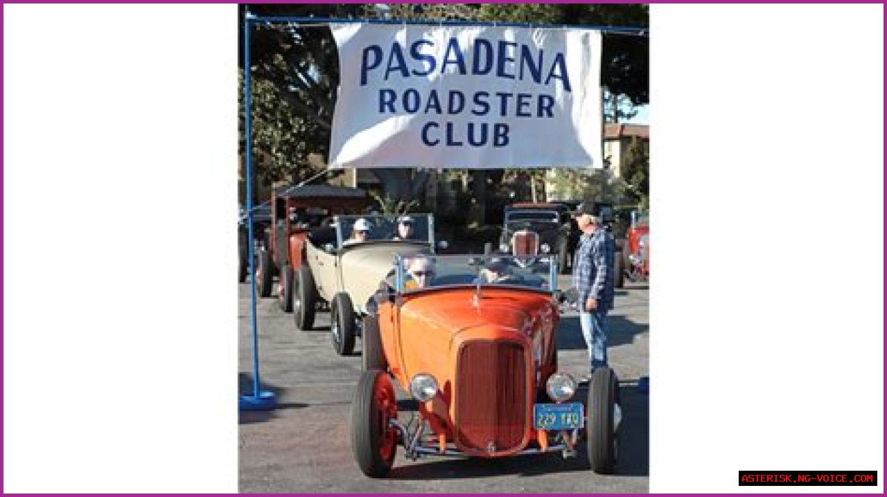 The Pasadena Roadster Club: Your Gateway To Classic Car Culture